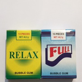 Cigarette chewing gum